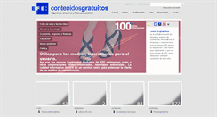 Desktop Screenshot of efelibredescarga.com